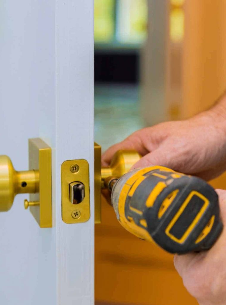 Professional locksmith providing reliable home security services